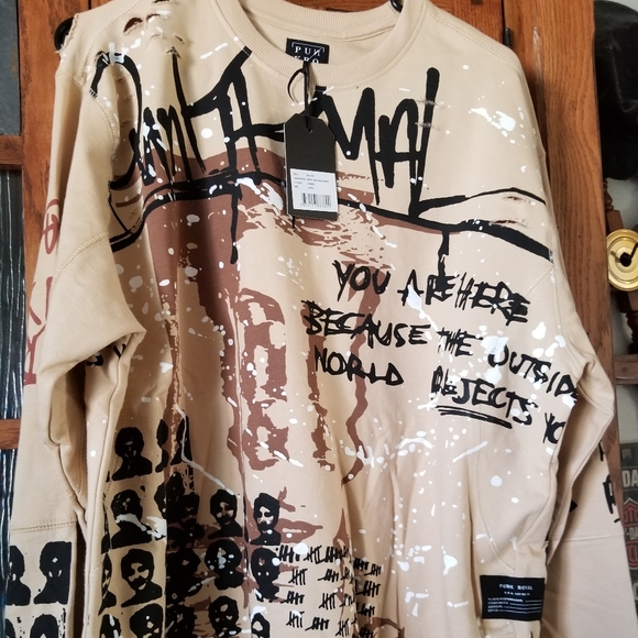 Punk Royal Men's Crew Neck Sweatshirt - Picture 3 of 12